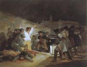 Francisco Goya the third of may 1808 oil painting on canvas